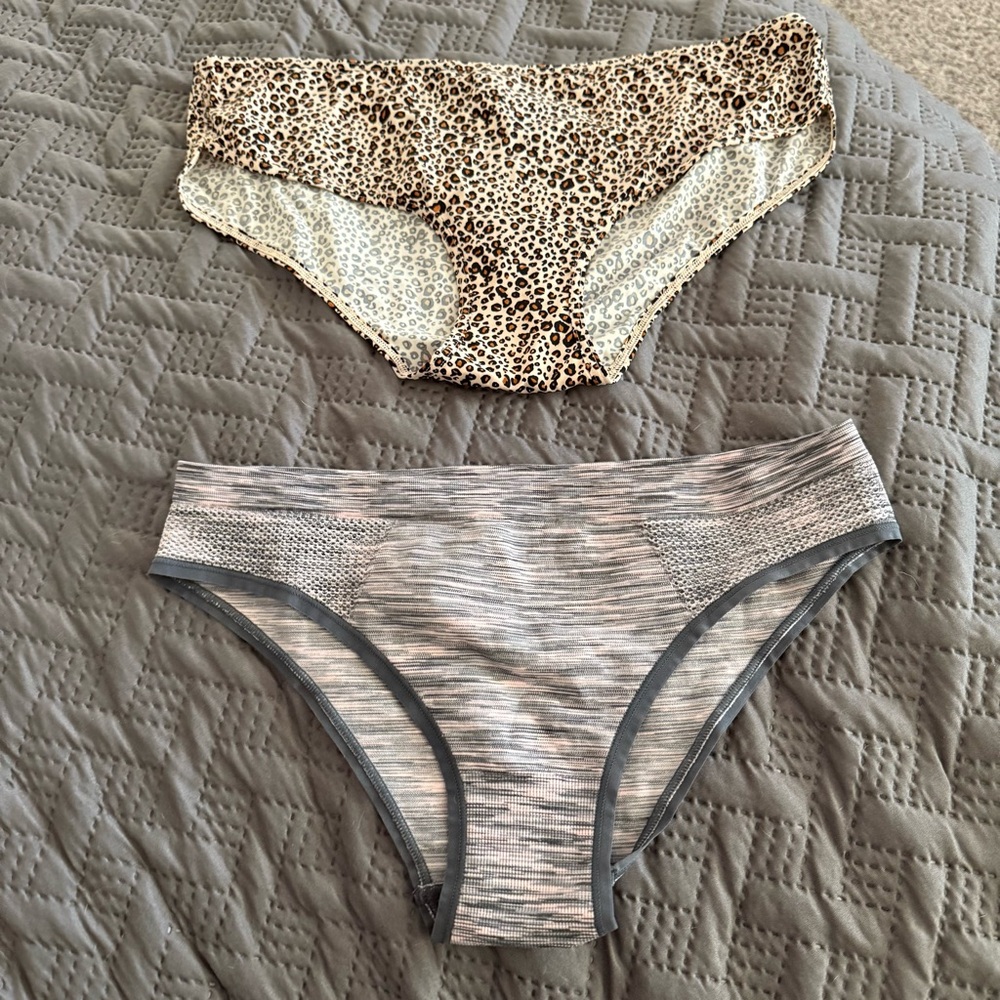 NWT Victoria’s Secret Panties - Set of 2 - Size L